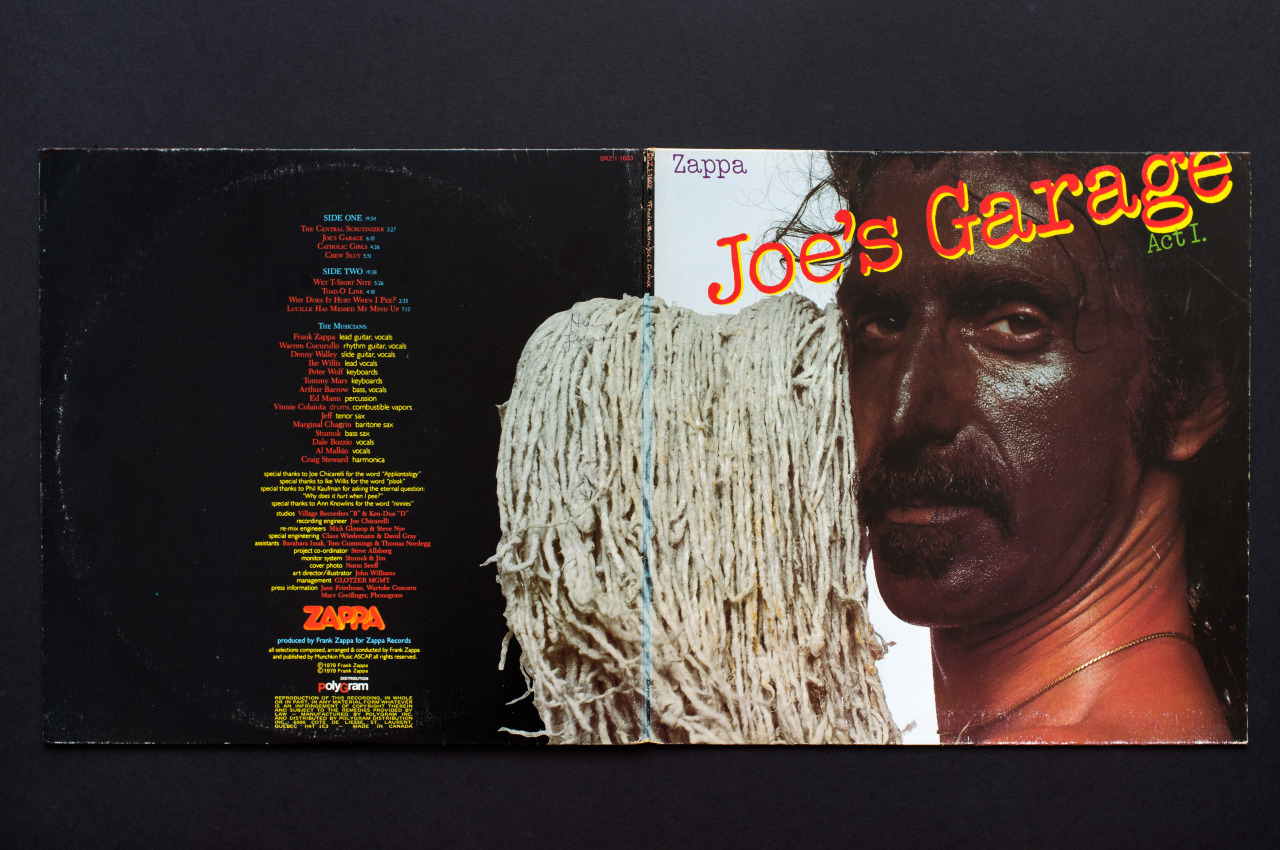 Vinyl Archaeology Frank Zappa Joe S Garage Act I 1979