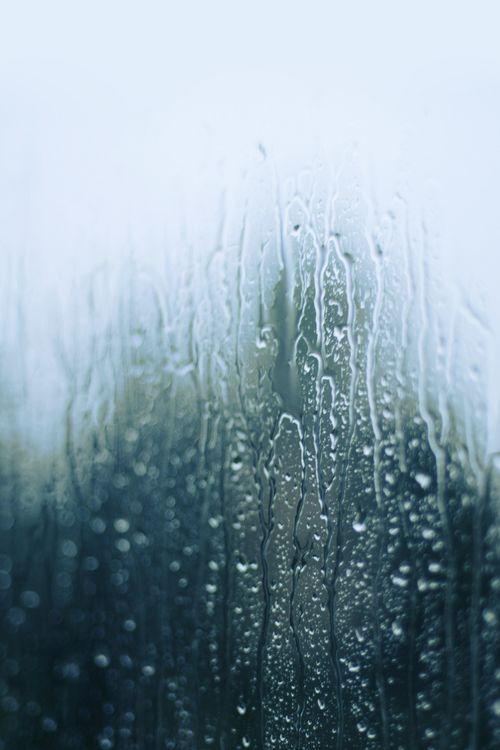 rain on window on Tumblr