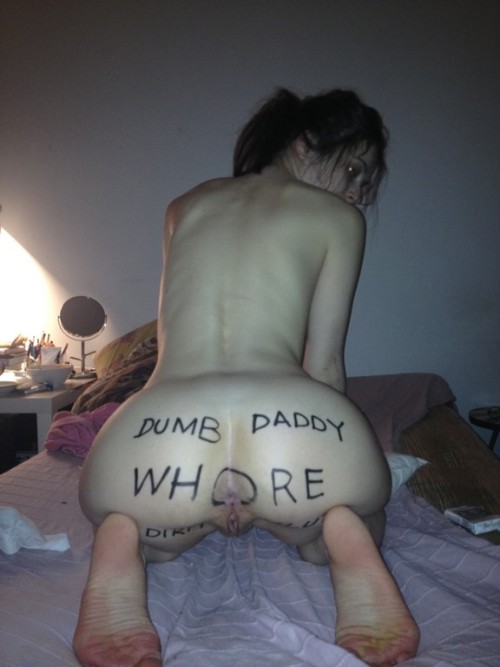 writtendirtyslut:Dirtyslut ass fucking