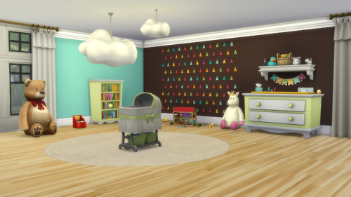 Nursery Walls Set #8 - Basics + Triangles12 Walls (2 Patterned +...