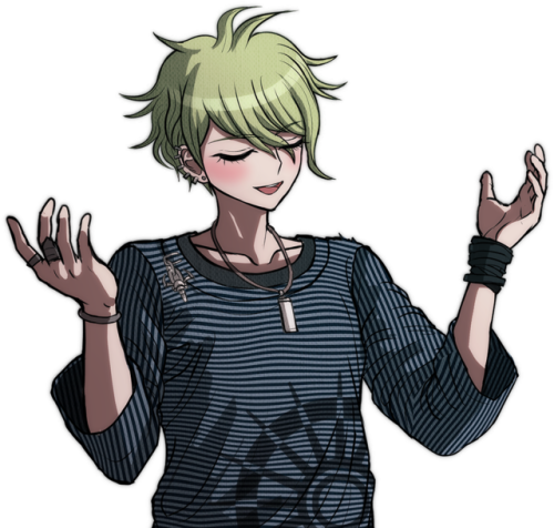 rantaro amami sprite edit | Tumblr