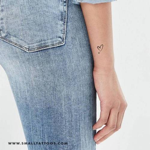 Heart in the sky temporary tattoo, get it here ►... heart;airplane;travel;love;temporary