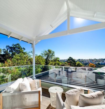Picturing relaxing with my feet up, in the sun on the balcony of this master bedroom retreat and just forgetting about this wet and miserable Sydney weather