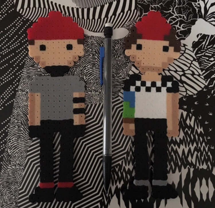 twentyonepilofs:“Blurryface era mini Tyler & Josh pixels are available