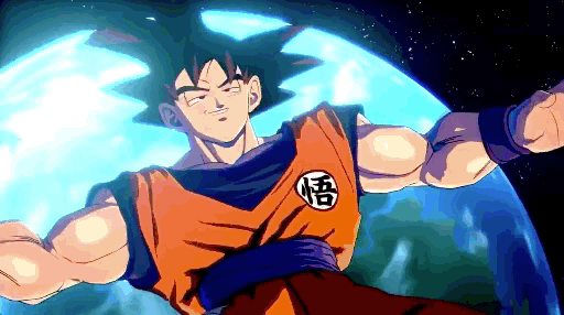 Download Dragon Ball Fighterz Goku Gif | PNG & GIF BASE