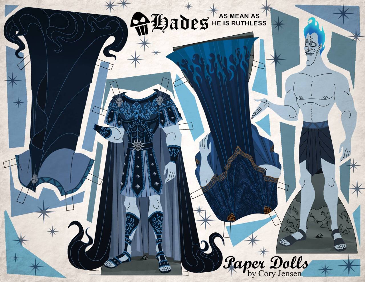 descendants paper dolls