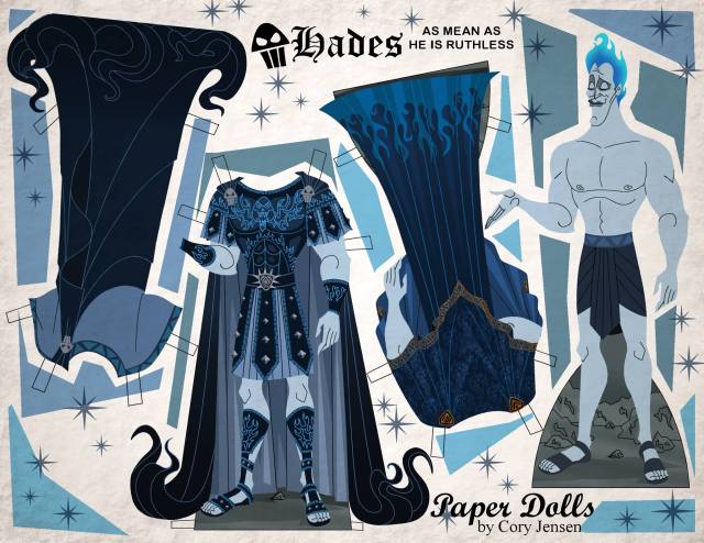 hades doll from descendants