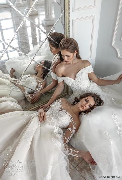 (via Oleg Baburow 2019 Wedding Dresses — “Classic” Bridal...