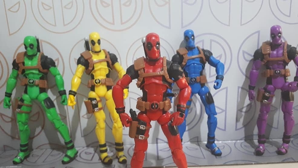 We Marvel On Twitter Marvel Legends Deadpool Rainbow