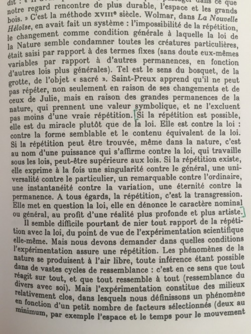 Deleuze- Différence et Répétition I