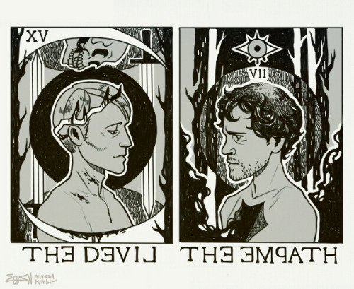 zackthebrown:Hannibal Tarot by mlysza