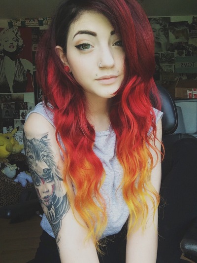 Fire Hair Tumblr