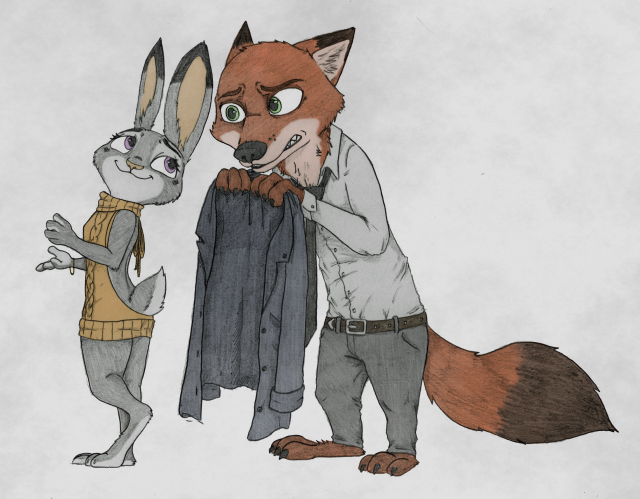 For The Love of Fox, Kiss The Bunny! — zootopepo: Nick: “Please, PLEASE ...