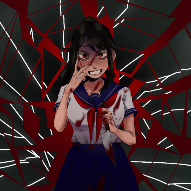 yandere simulator fan art on Tumblr