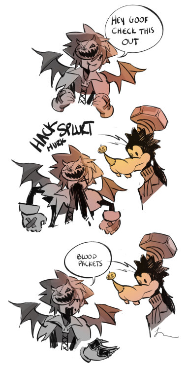 pahnts:Some Kingdom Hearts doodles from my Twitter!