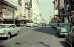 @60's cars on the street