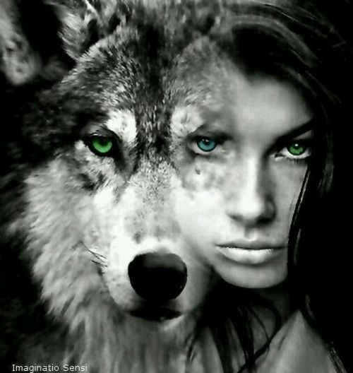wolf woman on Tumblr