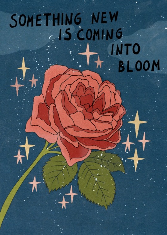 Something new is coming into bloom. Blooming within the mystery. You are expanding and growing beyond what you thought was...