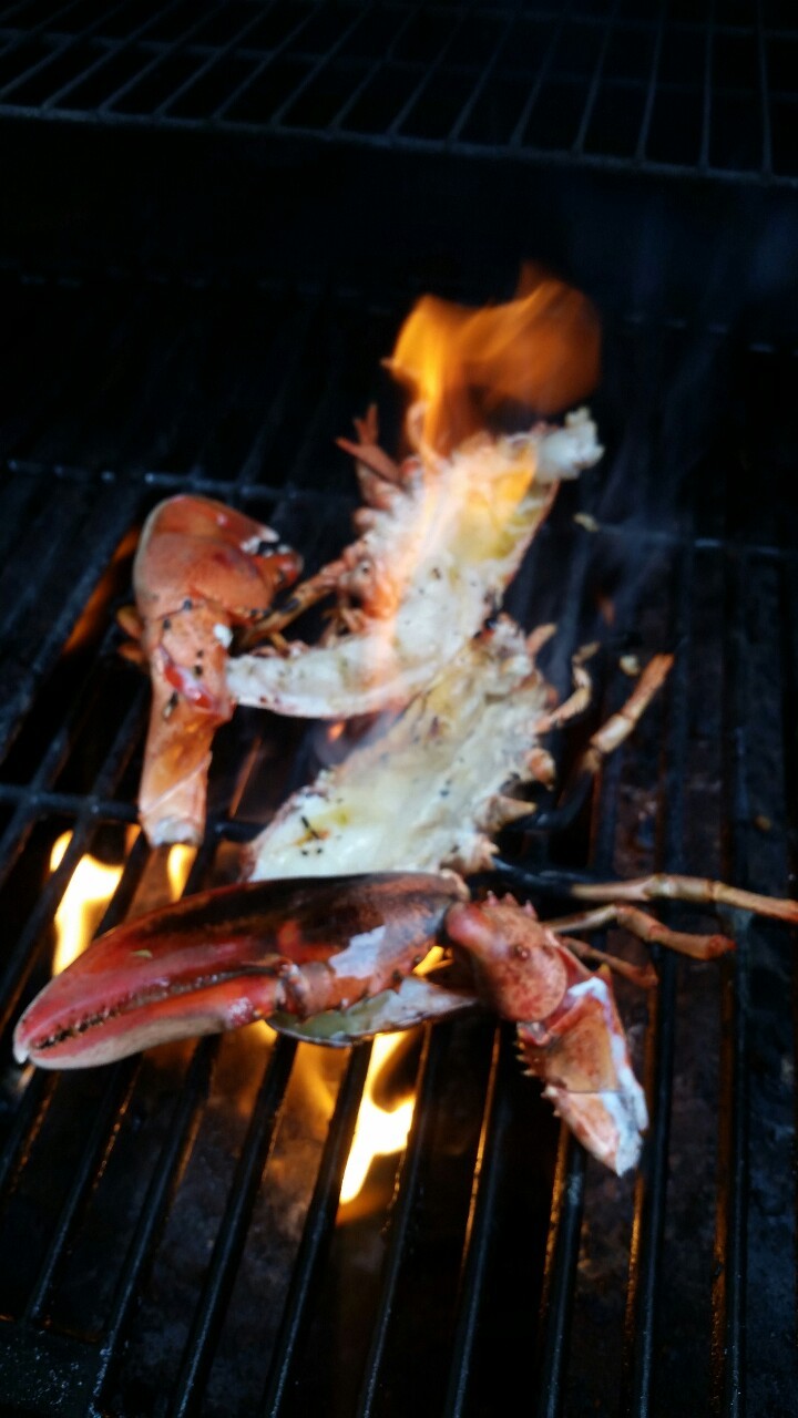 Grilled Lobster With Jamaican