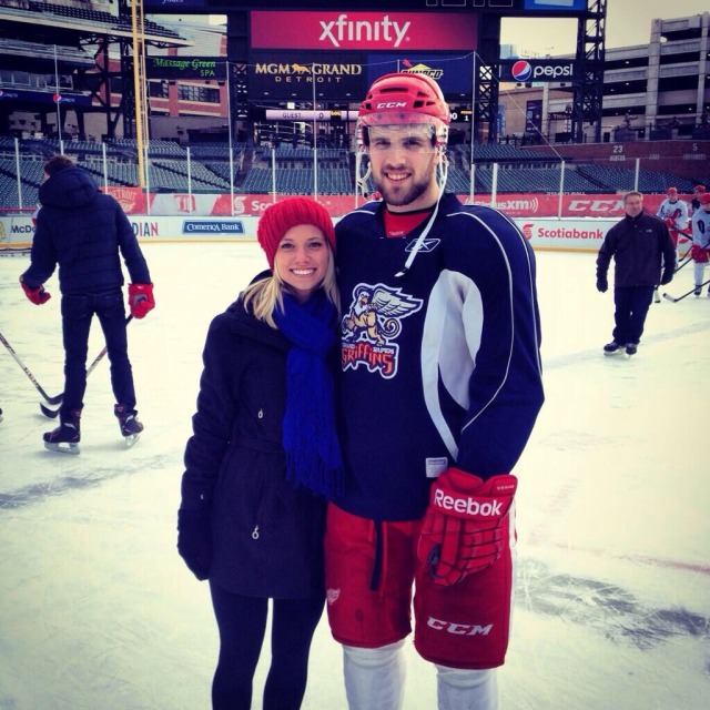 Wives and Girlfriends of NHL players: Riley Sheahan & Kecia Morway