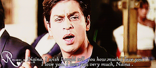 Image result for kal ho naa ho gif