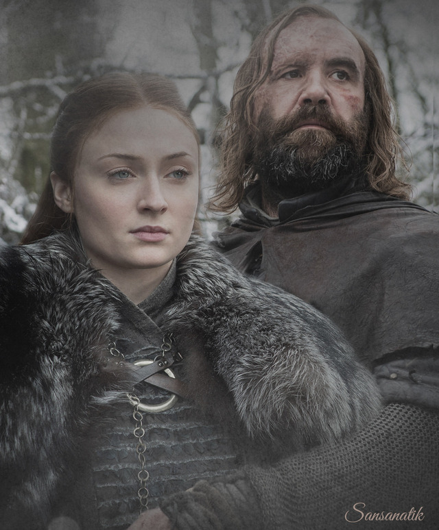 sansa stark & sandor clegane are soulmates — sansanatik: Sansa & Sandor ...