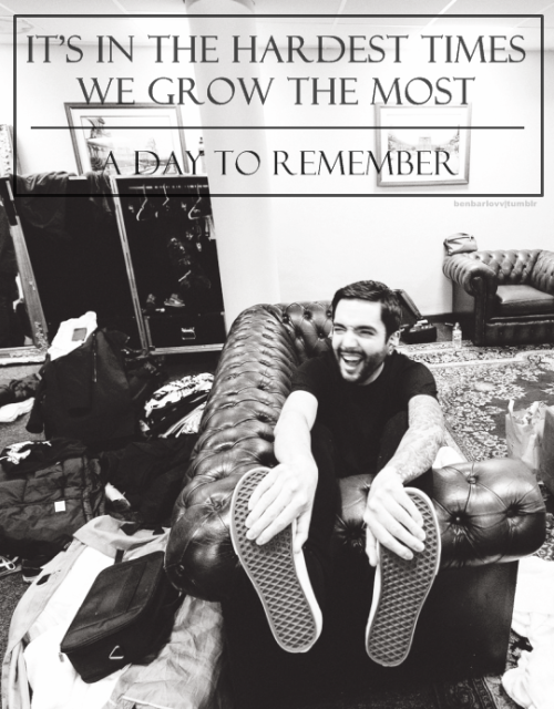 benbarlovv:A Day to Remember - I Remember 