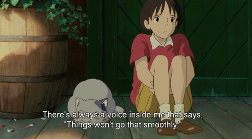 freshmoviequotes:Whisper of the Heart (1995)