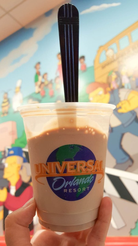 milkshake from Crusty Burger at Universal Orlando