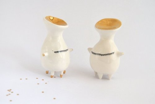 sosuperawesome:Ceramic AliensBarruntando on EtsySee our #Etsy...