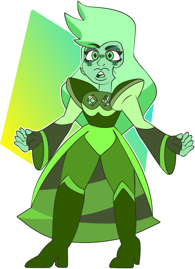 Strong in the real way — A Blue X Yellow Diamond fusion of a Green ...