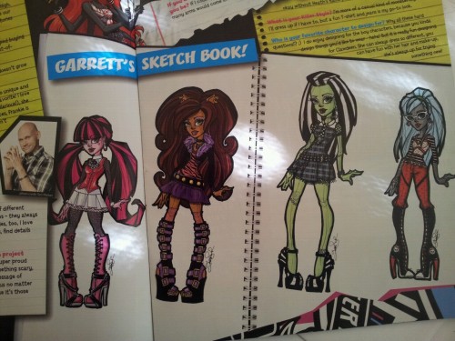 garrett sander monster high