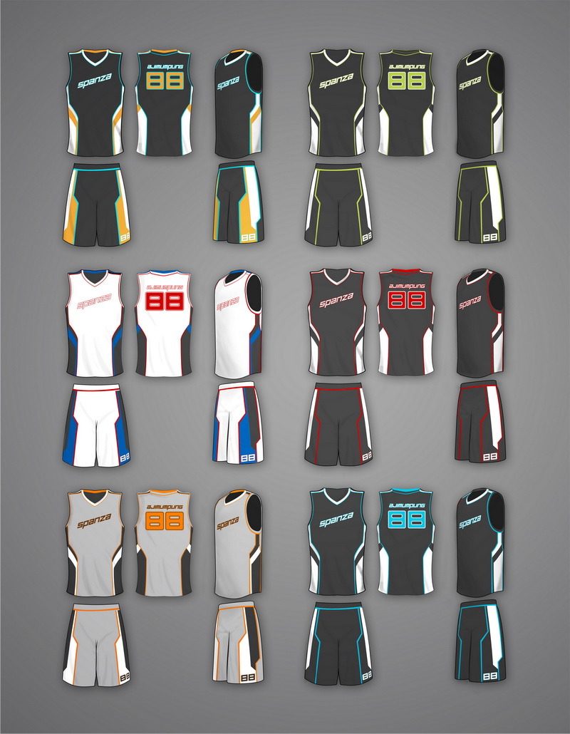 Download Le M X III • Basketball Jersey - Mockup. Sample of my design...