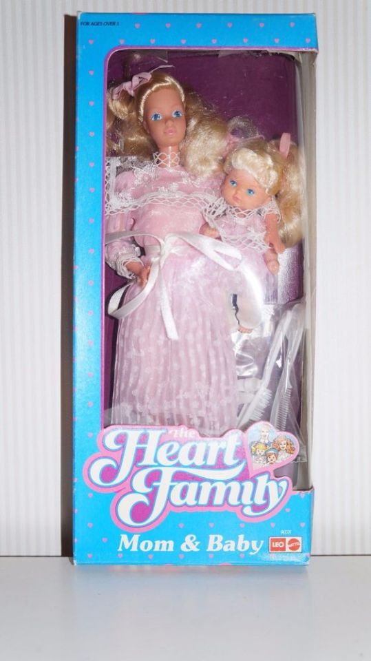 the heart family barbie dolls