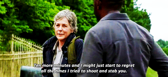 7x02 "The Well" de 'The Walking Dead', Carol y Morgan