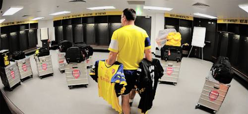 dailyarsenal:Preparations at Wembley before the FA Cup Final