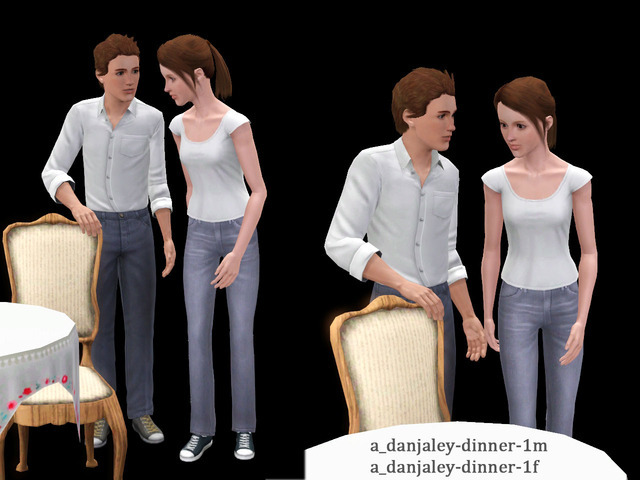 danjaley: Romance Poses 2 Requests by... - The Sims 4 CC