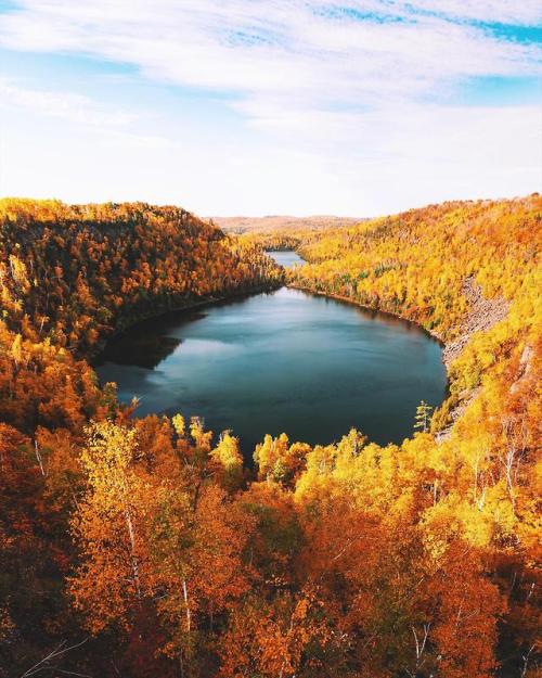 justthepic:Bear and Bean Lake Overlook. Superior Hiking Trail,...