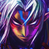 Icon of Fierce Deity Link, from Majora's Mask.