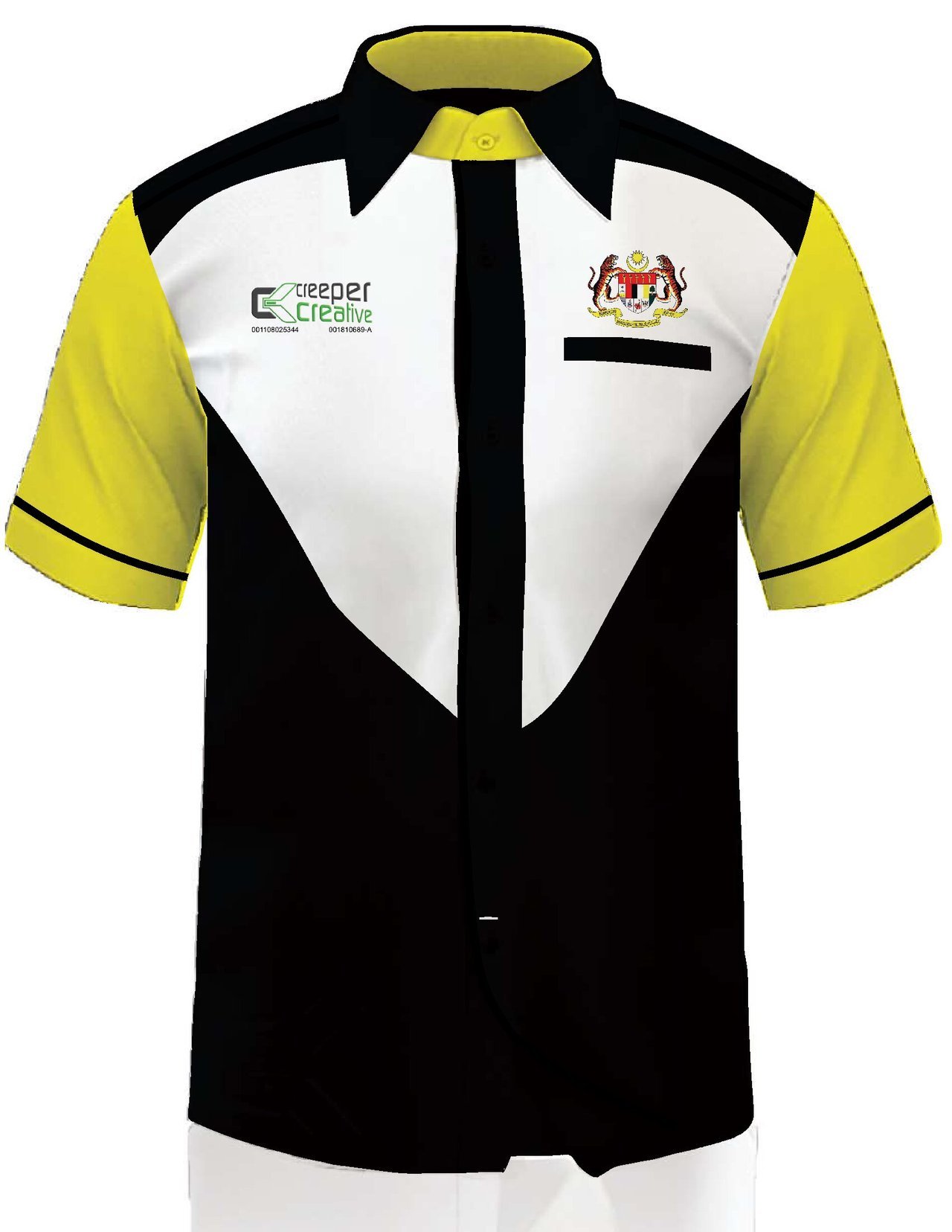 Corporate Shirt Yellow-3