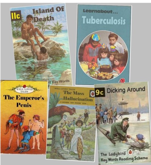 sicarpenterart:bagofdelights:Classic childhood books from...