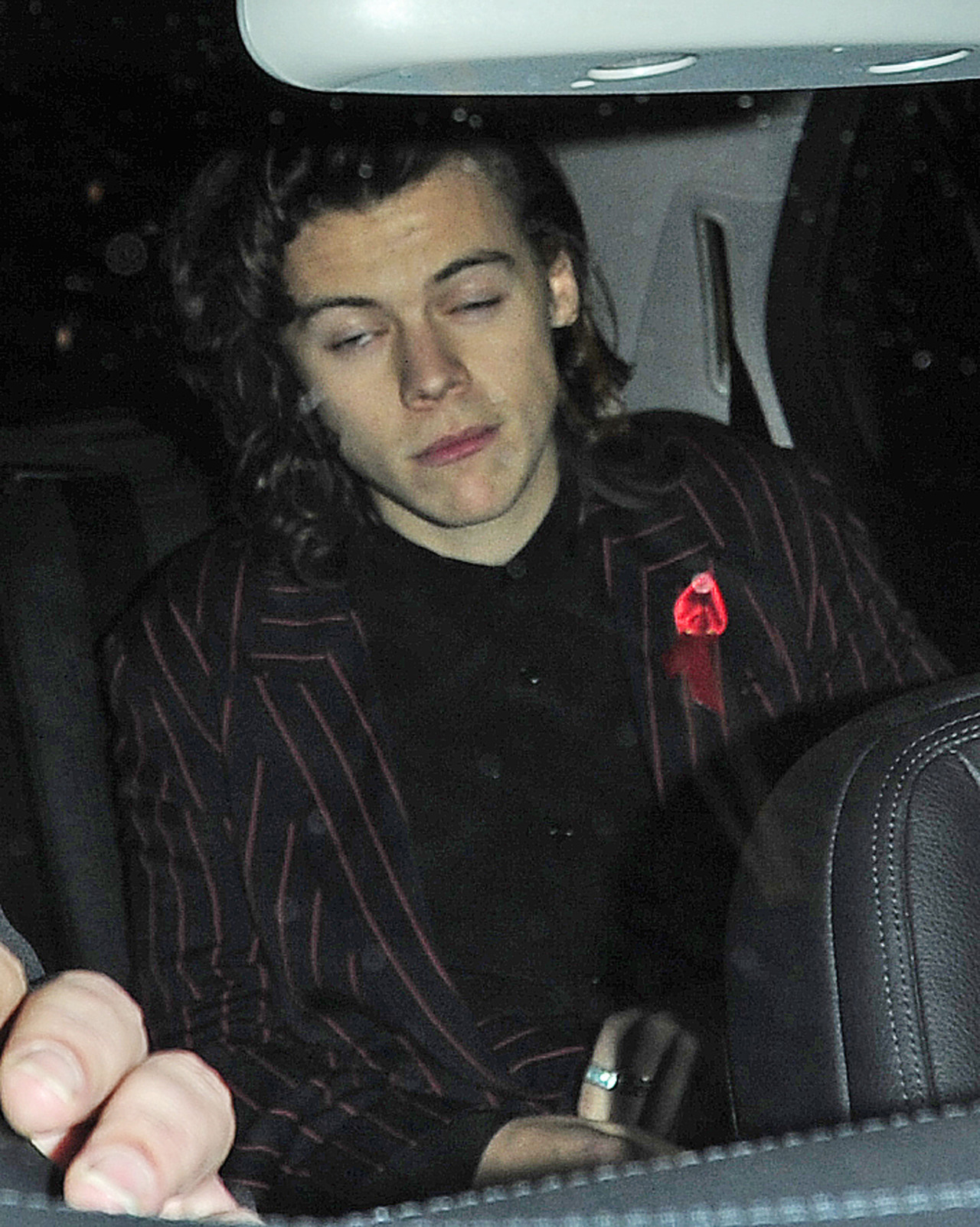 Harry Styles, drunk in the backseats of towncars