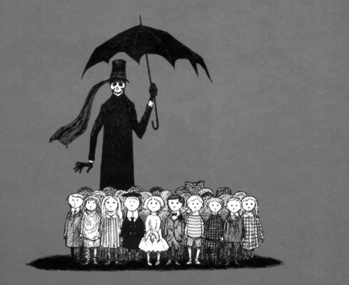 trulyvincent:Edward Gorey