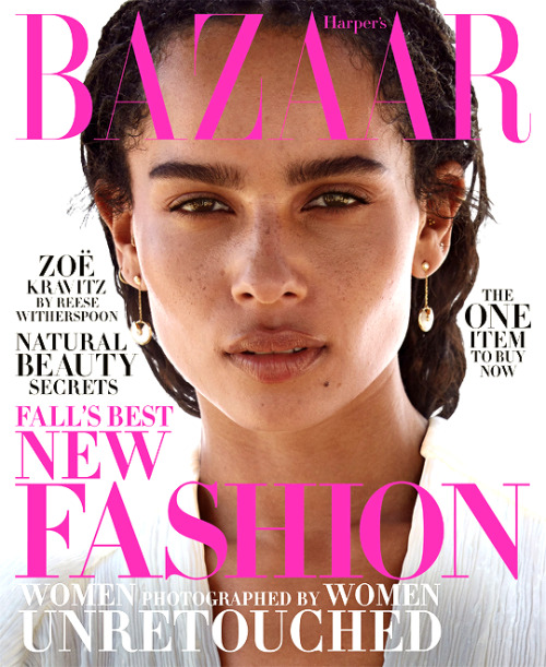 music-daily:Zoë Kravitz for Harper’s BAZAAR (2018)