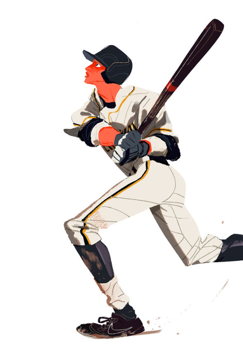 mmcoconut:mmcoconut:Baseball got me drawing againsorry i’m...