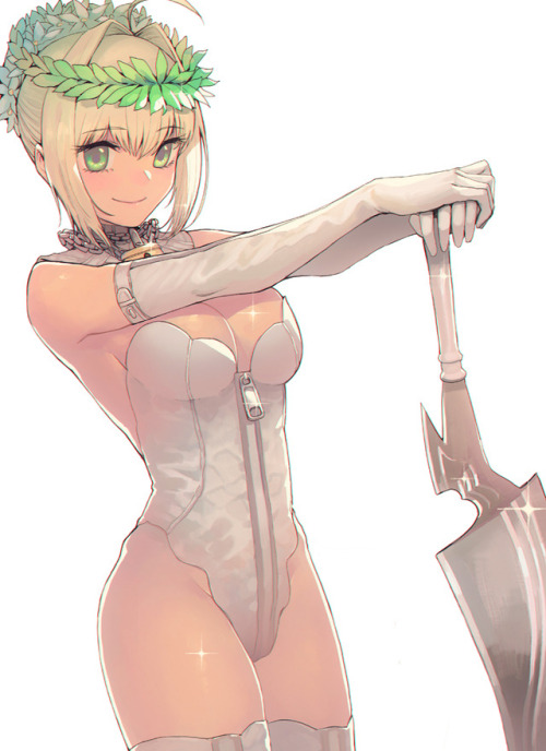 rarts:Saber BrideNero Claudius): Fate/Extra anime fan art...