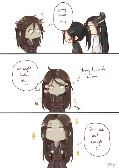 ringou:I had read chapter 67 and found that Wen Ning is so...