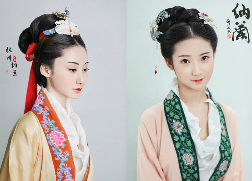 changan-moon:Traditional Chinese hanfu and makeup of various...