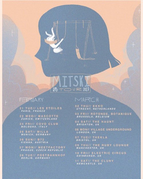 officialmitski:my favorite mitski tour posters (Anindya Anugrah,...