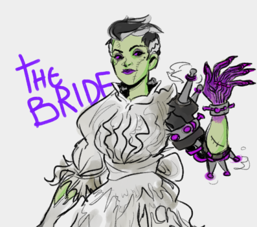 onepancake:I find blizzard’s take on the bride skin kinda.....